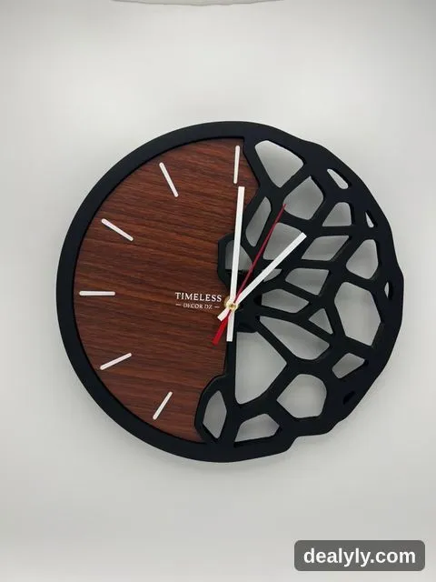 🕐 Horloge murale fait main — Timeless Decor DZ - 1