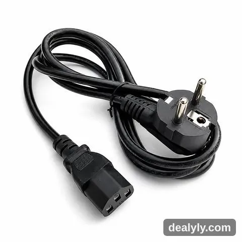 Câble d’alimentation C13 EU pour PC – 1,5 m – 250V - 1