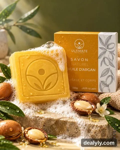 🤎 SAVON ARGAN ULTIMATE 🤎 Un rituel de douceur inspiré des bienfaits de l’huil Unisexe - 1