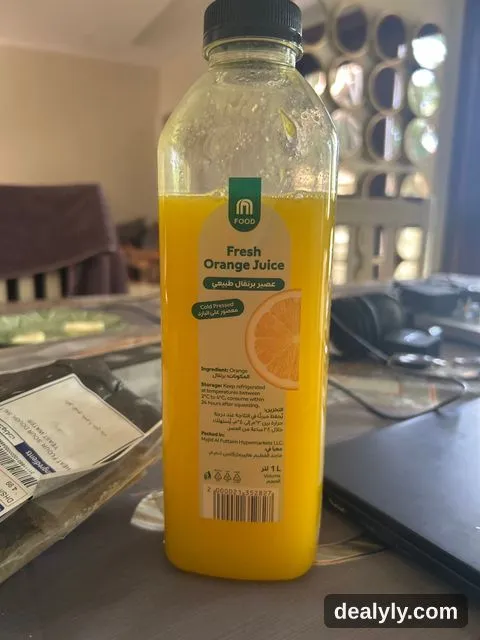 Jus d’orange sucre artisanal BIO - 1