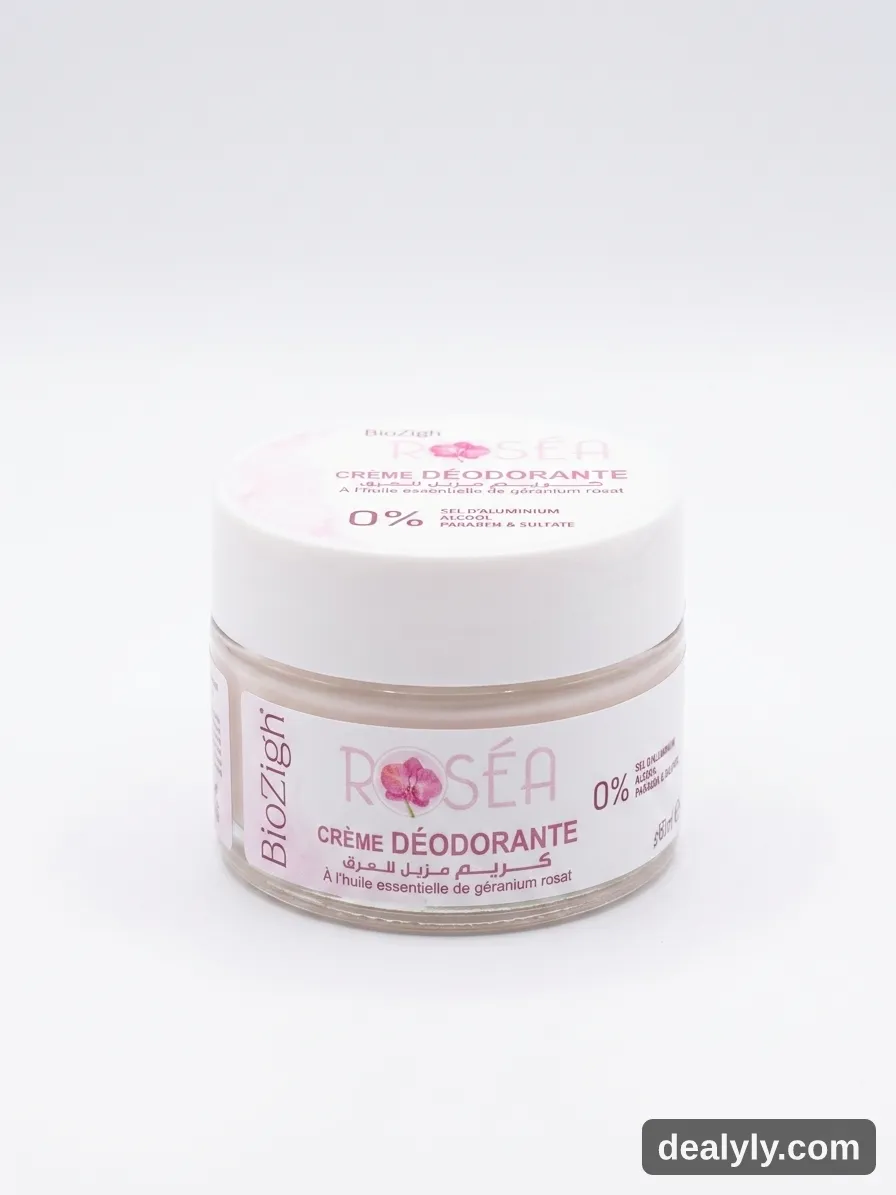 Crème déodorante Rosea - Photo 1
