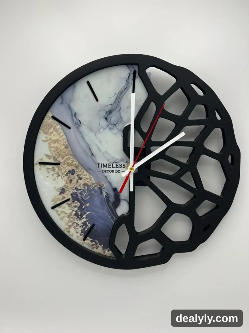 🕐 Horloge murale design fait main — Timeless Decor DZ - Photo 1