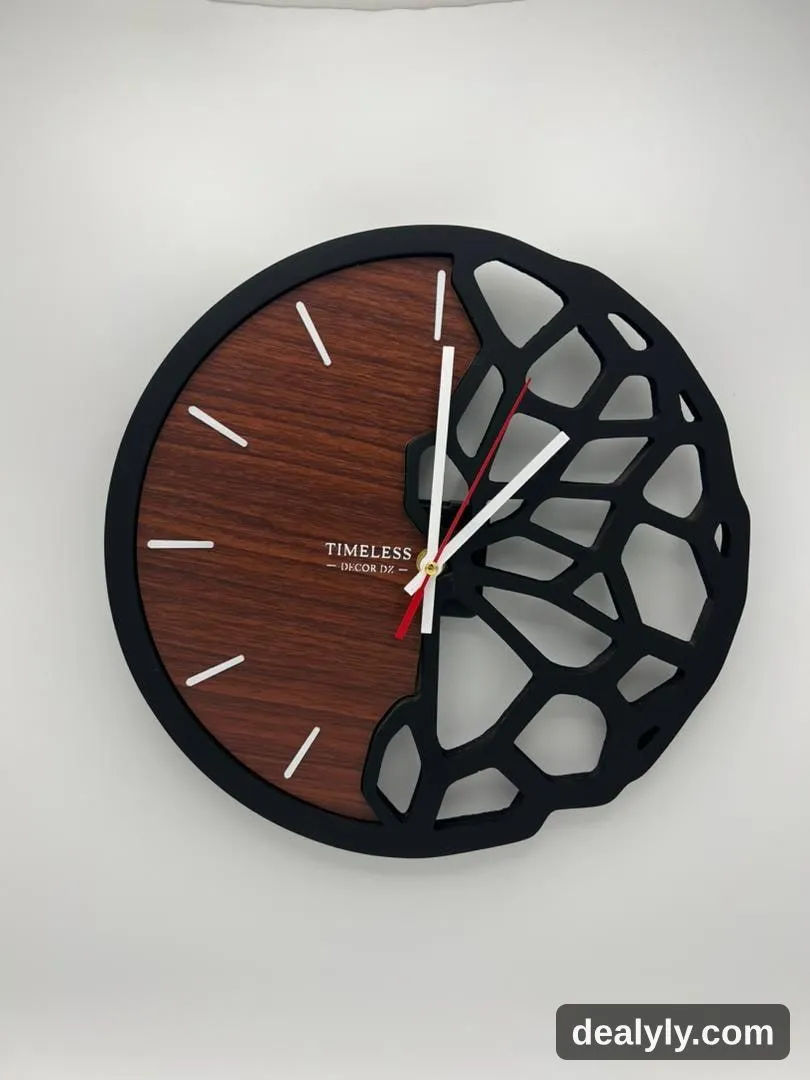 🕐 Horloge murale fait main — Timeless Decor DZ - Photo 1