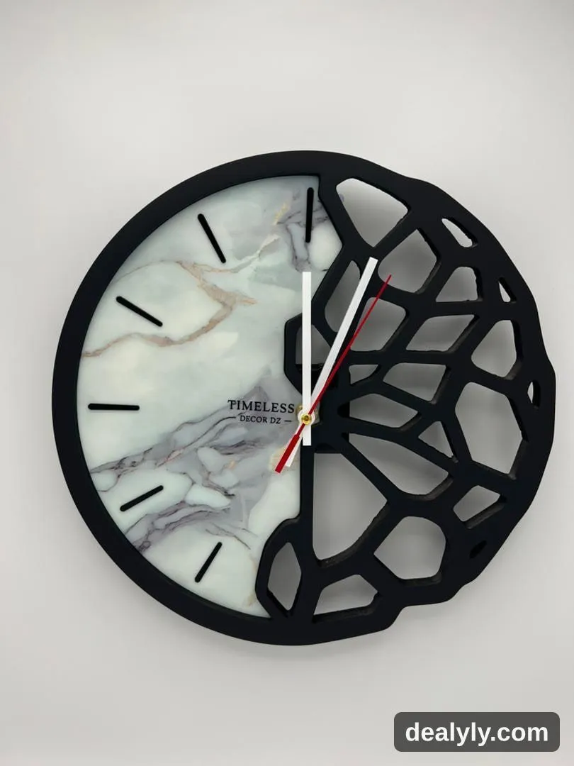 🕐 Horloge murale design fait main — Timeless Decor DZ - Photo 1