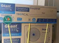 Climatiseur 24000btu tropical marque géant forstine   ✅️garantie 7 ans compresseur et 3ans split ✅+62° ✅ Tropical plus + ✅Mode veille ✅ Fonction anti air froid — Photo 1